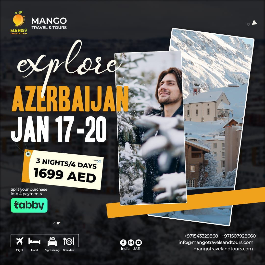 EXPLORE BEAUTY OF AZERBAIJAN
